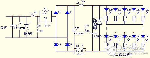 工程師剖析電容降壓LED驅(qū)動(dòng)電源電路TOP4 —電路圖天天讀(128)
