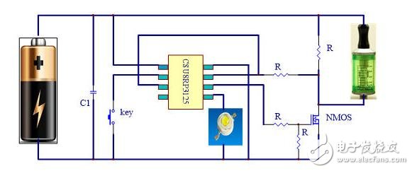 電子煙系統(tǒng)電路設計詳解 —電路圖天天讀（147）