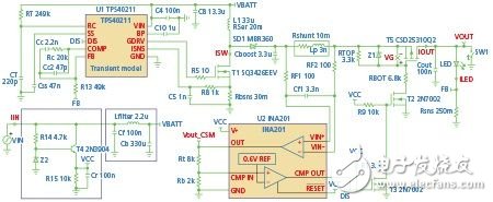 非隔離式升壓拓?fù)涞腖ED驅(qū)動器電路