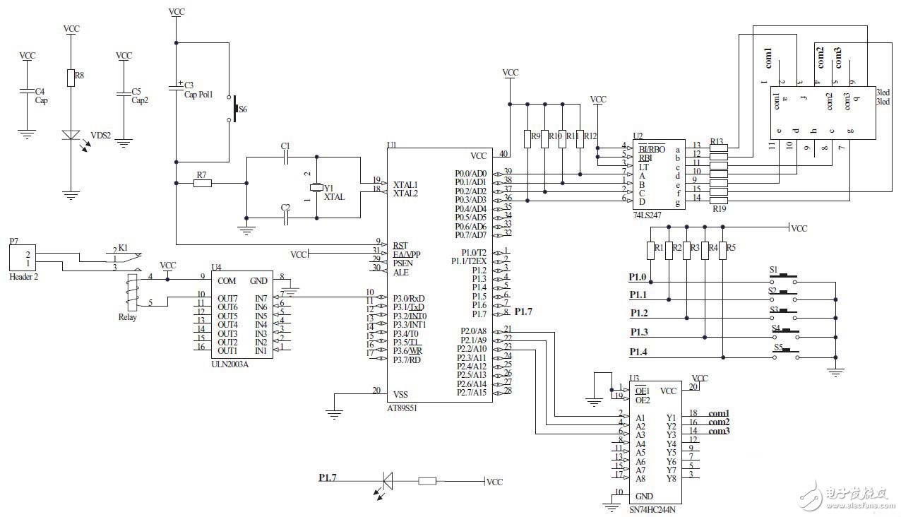 充電保護(hù)定時(shí)系統(tǒng)電路設(shè)計(jì)原理解析 —電路圖天天讀(179)