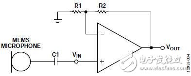 選擇適合MEMS麥克風前置放大應用的運算放大器 