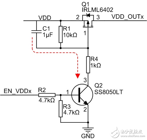 電源軟啟動(dòng)設(shè)計(jì)保證燒錄穩(wěn)定性