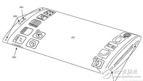 蘋果曲面屏專利曝光，擁有強大的虛擬按鍵功能