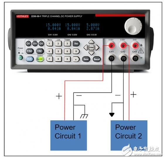 電源測量，低壓DC電路開機(jī)測試