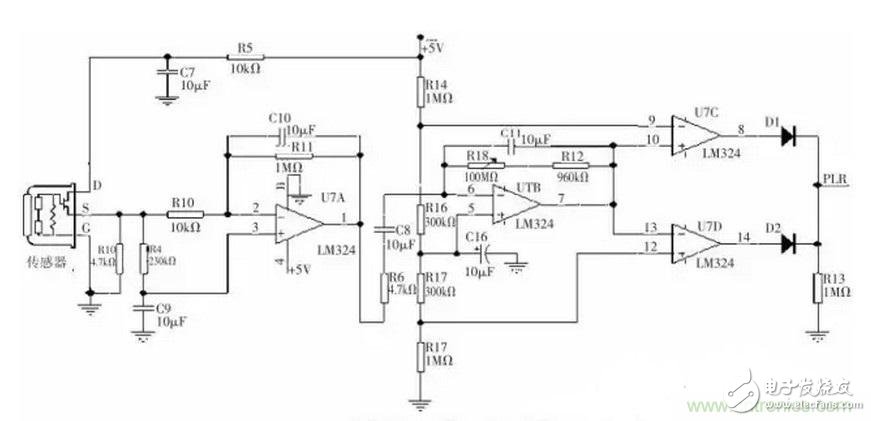 熱釋電紅外傳感器放大電路設(shè)計(jì)案例
