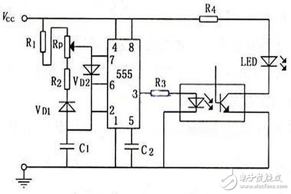 555定時(shí)器引腳圖