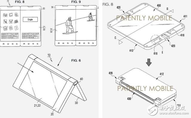 三星推出酷似“合體”折疊手機 展開后可當平板使用
