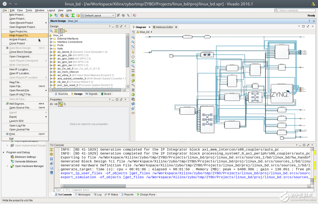 Zybo Board 開發(fā)記錄: 升級(jí)Digilent提供的設(shè)計(jì)檔