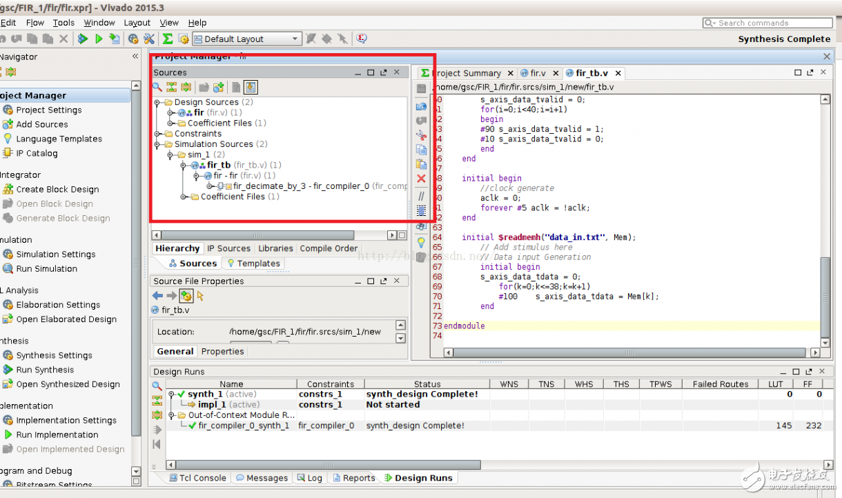 基于vivado的fir ip核的重采樣設(shè)計與實現(xiàn)