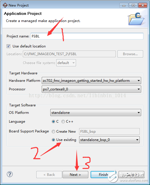 14.4版本的Xilinx SDK軟件使用方法和FSBL文件的創(chuàng)建方法圖解