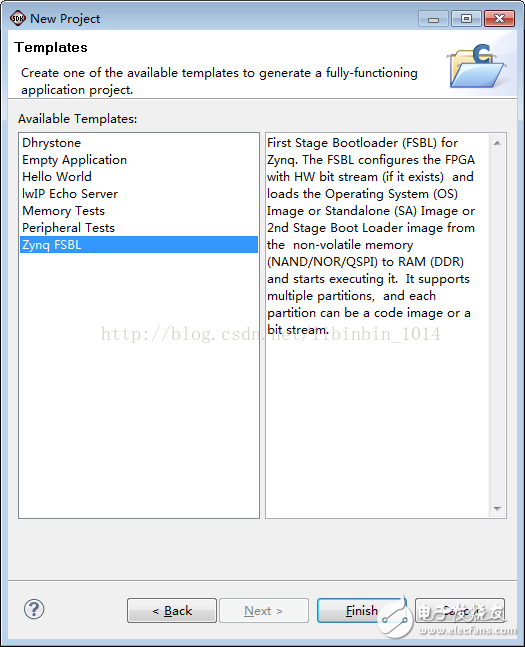 14.4版本的Xilinx SDK軟件使用方法和FSBL文件的創(chuàng)建方法圖解