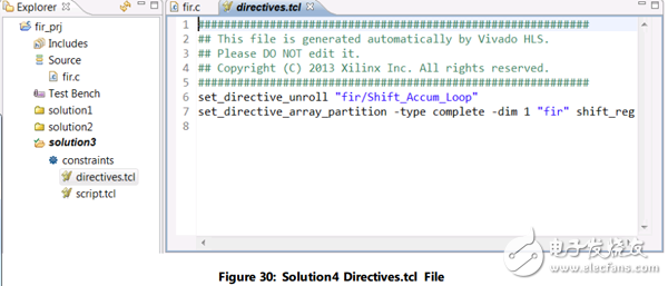 HLS:lab3 采用了優(yōu)化設計解決方案