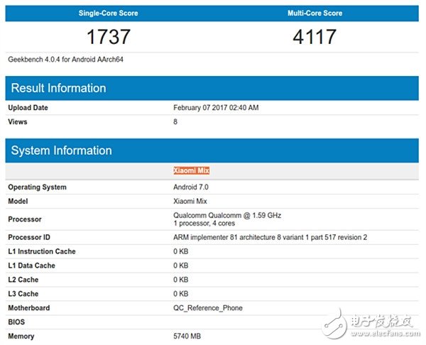 小米MIX搭載安卓7.0系統(tǒng)現(xiàn)身：喜迎升級(jí)