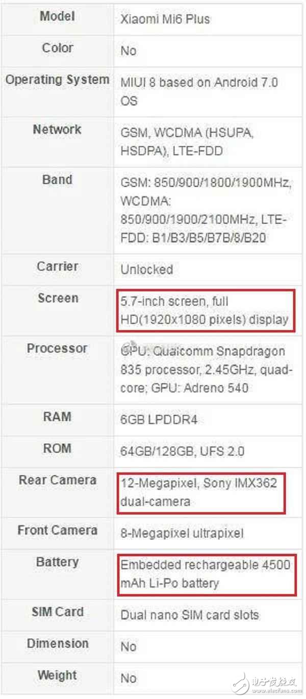 小米6/小米6Plus配置曝光，雙機(jī)型對(duì)標(biāo)華為P10，你會(huì)選擇哪個(gè)呢