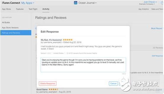 蘋果10.3讓開發(fā)者可以回復你的評論了，還可以要求改好評
