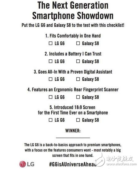 三星s8發(fā)布，三星s8遭LG嘲諷：這回電池安全了？細數(shù)三星s8吐槽點