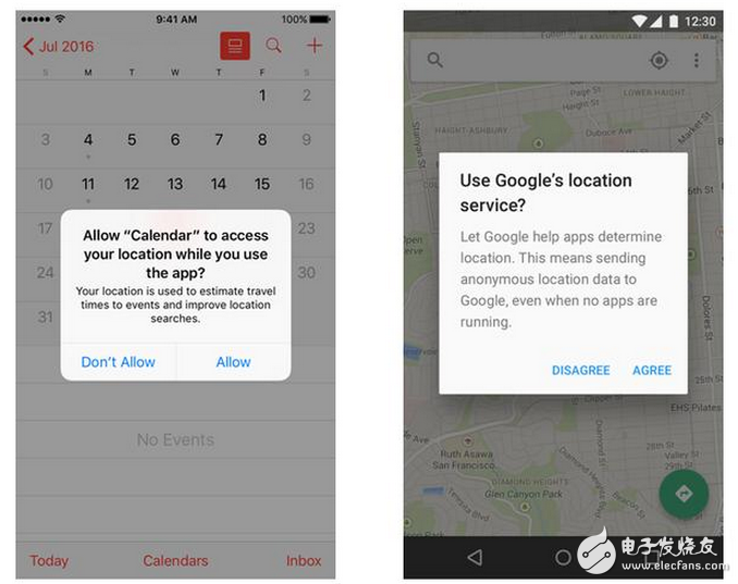 　在iOS的設計規(guī)范以及Android的MD規(guī)范中，都有警告框（Alerts）這個組件。筆者研究了這個組件，發(fā)現(xiàn)在兩種系統(tǒng)中，它們有以下兩個共同點：