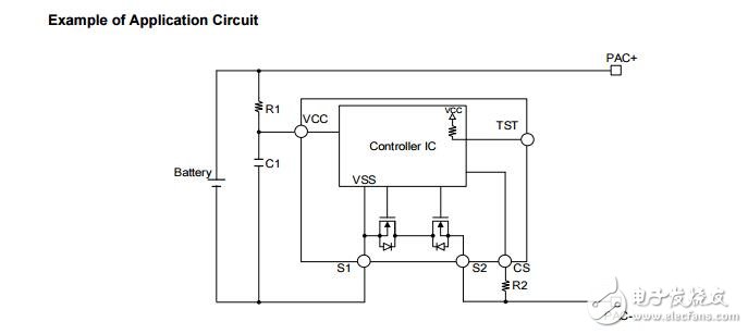 電池保護(hù)集成電路、集成功率MOSFET，1-Cell鋰離子