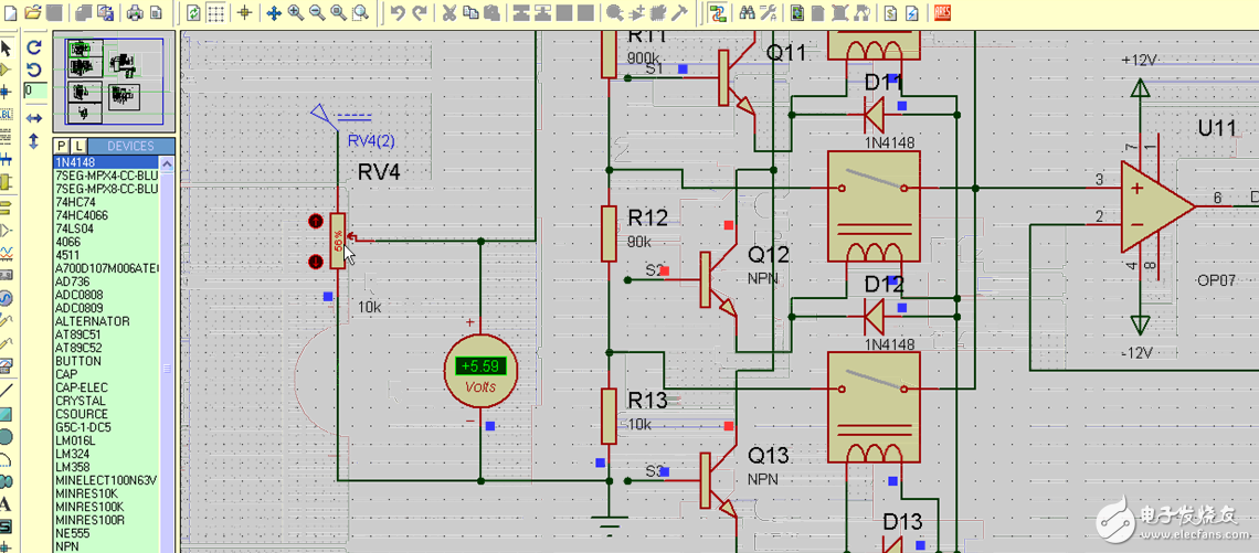 51黑論壇_單片機(jī)萬用表仿真及源碼