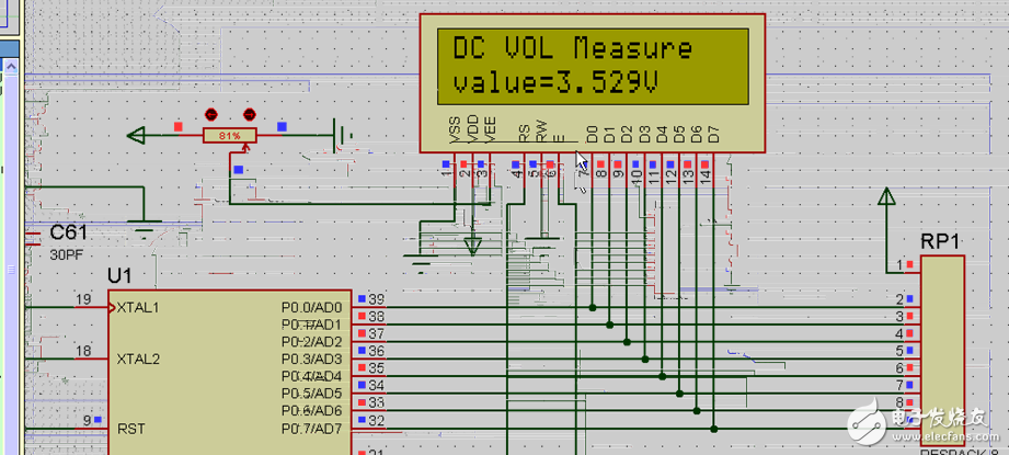 51黑論壇_單片機(jī)萬用表仿真及源碼