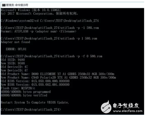 將AMD RX480通過(guò)刷寫(xiě)B(tài)IOS，搖身一變成RX580，事實(shí)真的如此美好嗎？