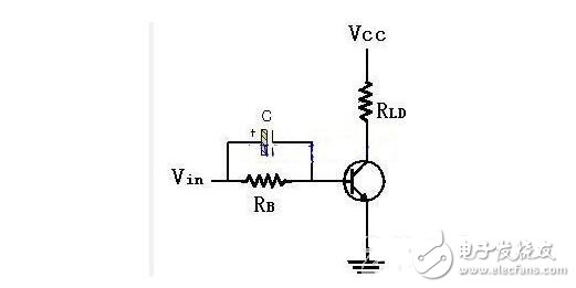三極管開關電路改進接法電路圖
