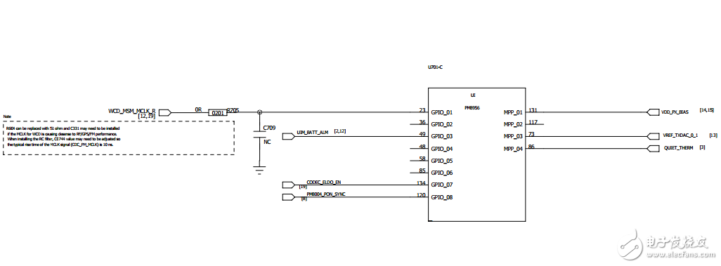 紅米Note3 全網(wǎng)通版主板原理圖