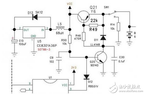 今天用萬(wàn)用表的時(shí)候，突然很奇怪，為什么過(guò)了一段時(shí)間不使用后它就“自我了結(jié)”了呢？怎么實(shí)現(xiàn)的呢？實(shí)驗(yàn)室的福祿克表，蠻貴，不敢擅自拆開(kāi)，所以就網(wǎng)上查詢資料，呵呵，這一查，好玩了。發(fā)現(xiàn)了各種軟關(guān)機(jī)電路，就是單片機(jī)工作一會(huì)后，自動(dòng)關(guān)機(jī)了。好靈性和智能哦。