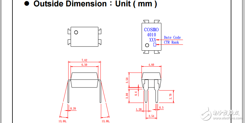 光電耦合器KP4010數(shù)據(jù)手冊(cè)