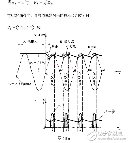 電感器兩端的電流不能突變的特點(diǎn)，把電感器與負(fù)載串聯(lián)起來(lái)，以達(dá)到使輸出電流平滑的目的。從能量的觀點(diǎn)看，當(dāng)電源提供的電流增大（由電源電壓增加www.8 t tt8. com引起）時(shí)，電感器L把能量存儲(chǔ)起來(lái)；而當(dāng)電流減小時(shí)，又把能量釋放出來(lái)，使負(fù)載電流平滑，8ttt8電感L有平波作用