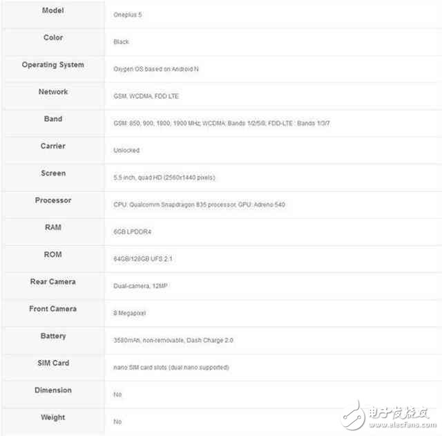 一加5什么時候上市？一加5最新消息：一加5價格，比小米6還貴500，一加5雙攝+驍龍835或?qū)?999起售！