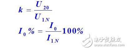 變壓器的運(yùn)行特性與參數(shù)的測(cè)定和標(biāo)么值