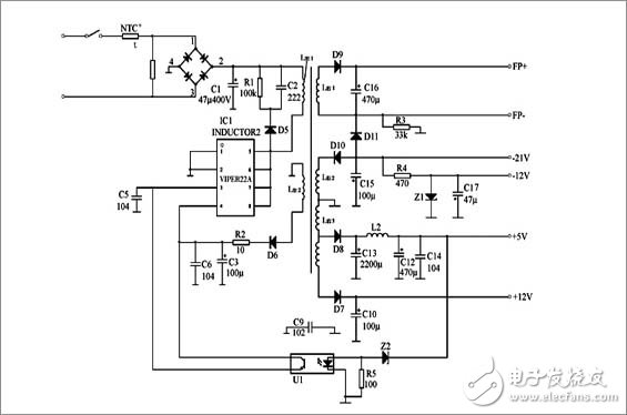 詳細(xì)解析開關(guān)電源電路：工作原理，電路組成，電路圖