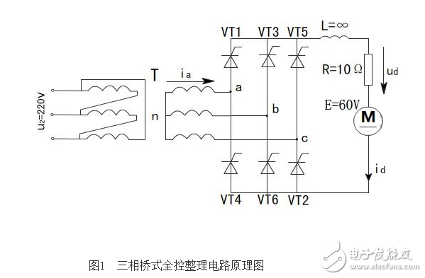 什么是三相全波整流電路，三相全波整流電路的工作原理是什么，三相全波整流電路電路圖