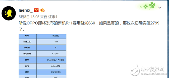 OPPOR11什么時(shí)候上市最新消息：驍龍660+6G+前置雙攝，OPPOR11打頭陣OPPOR11Plus后發(fā)！售價(jià)有驚喜？