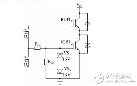 在設(shè)計(jì)緩沖電路時(shí)，應(yīng)考慮到緩沖二極管內(nèi)部和緩沖電容引線的寄生電感。利用小二級(jí)管和小電容并聯(lián)比用單只二極管和單只電容的等效寄生電感小，并盡量采用低感或無(wú)感電容。另外，緩沖電路的設(shè)計(jì)應(yīng)盡可能近地聯(lián)接在lGBT模塊上。以上措施有助于減小緩沖電路的寄生電感。