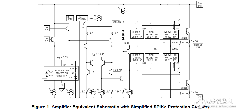 利用an-898保護的音頻放大器