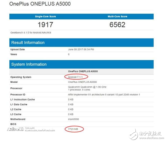 一加5什么時(shí)候上市？一加手機(jī)5最新消息：一加5手機(jī)外觀、配置、跑分或已確定，8GB運(yùn)存加持