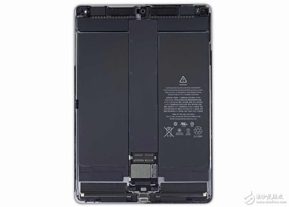 10.5英寸iPad Pro首拆解：為了高刷新頻率上了四根排線(xiàn)！