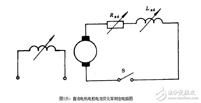 直流電機(jī)的短路測(cè)試與直流電機(jī)電樞電流變化率測(cè)試電路