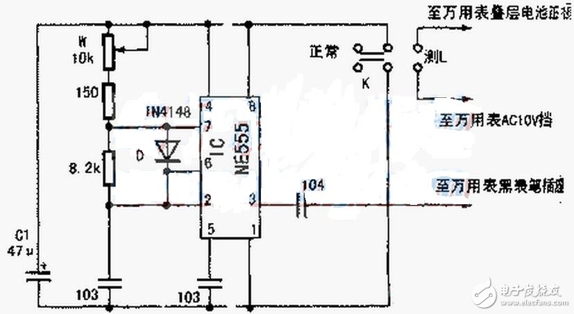 其測量原理是把被測電容和基準(zhǔn)電容連接到同一電阻上，構(gòu)成RC網(wǎng)絡(luò)。通過測量兩個電容放電時間的比率，就可以求出被測電容的電容值。測量范圍從pF（10-12F）到幾十個nF（10-9F），并且在寄生電容的抑制和溫度穩(wěn)定性方面具有極很大的優(yōu)勢。