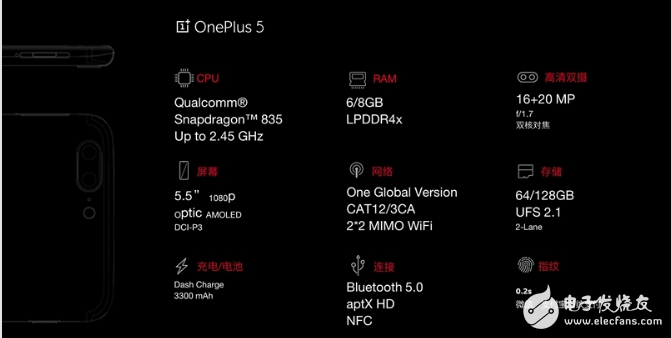 一加5已正式發(fā)布，一加5和榮耀9哪個好？一加5和華為榮耀9對比評測！