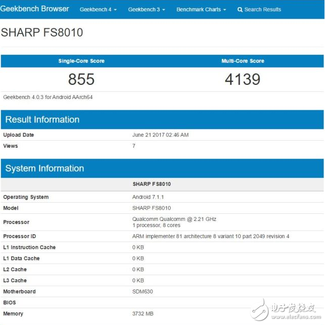 驍龍630跑分首次曝光 竟被夏普搶到了首發(fā)？