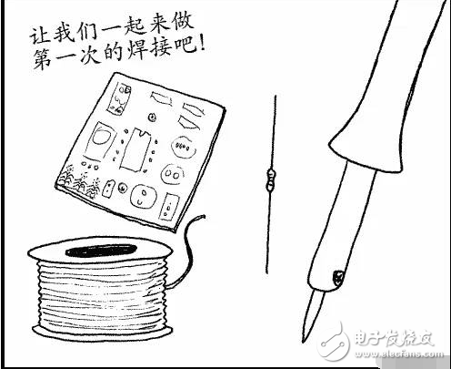 1.選用合適的焊錫，應選用焊接電子元件用的低熔點焊錫絲。