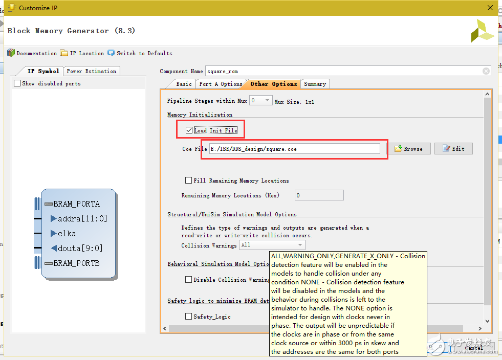 一文詳解Vivado調(diào)用ROM IP core設計DDS