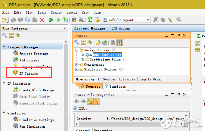 一文詳解Vivado調(diào)用ROM IP core設計DDS