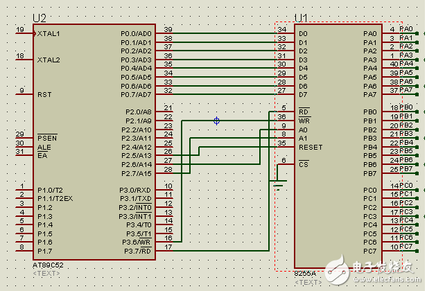 單片機8255型號大全（工作字的選擇，單片機連接，初始化程序分析）：