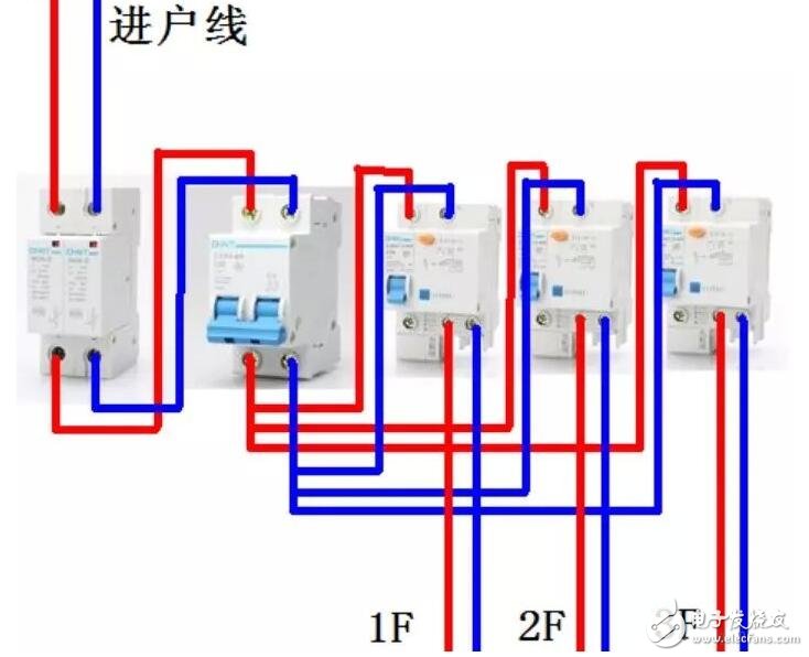 漏電保護(hù)器接線圖原理，漏電保護(hù)器接線方法，三相漏電斷路器接線方法詳解