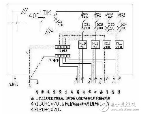 漏電保護(hù)器接線圖原理，漏電保護(hù)器接線方法，三相漏電斷路器接線方法詳解