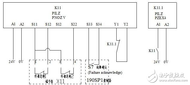 安全繼電器工作原理、接線圖、使用方法